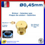 Gicleur gaz bouteille 0.45mm 45 cuisinière gazinière