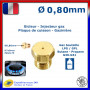 Gicleur gaz bouteille 0.80mm 80 cuisinière gazinière