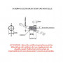 Gicleur gaz bouteille 0.85mm 0,85mm cuisinière plaque cuisson